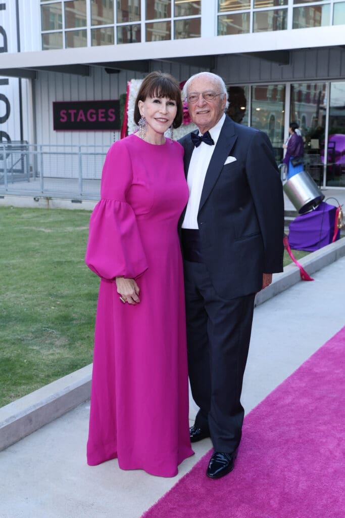 Shelby Hodge & Shafik Rifaat nat Stages' Gala at The Gordy (Photo by Priscilla Dickson)