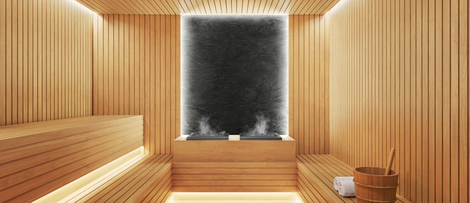 Spa – Canyon Ranch guests can enjoy the dry sauna as well.