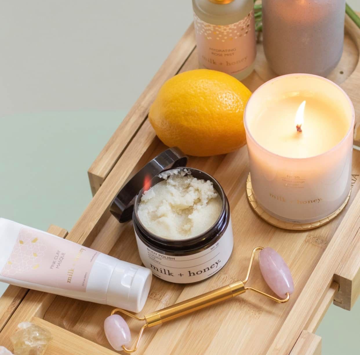 Spa – Milk and Honey carries several top skin care lines including its own.