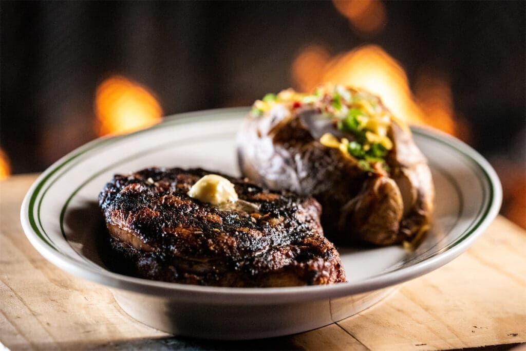 Culpepper Cattle Co. is known for its prime steaks. (Photo by Kathy Tran)