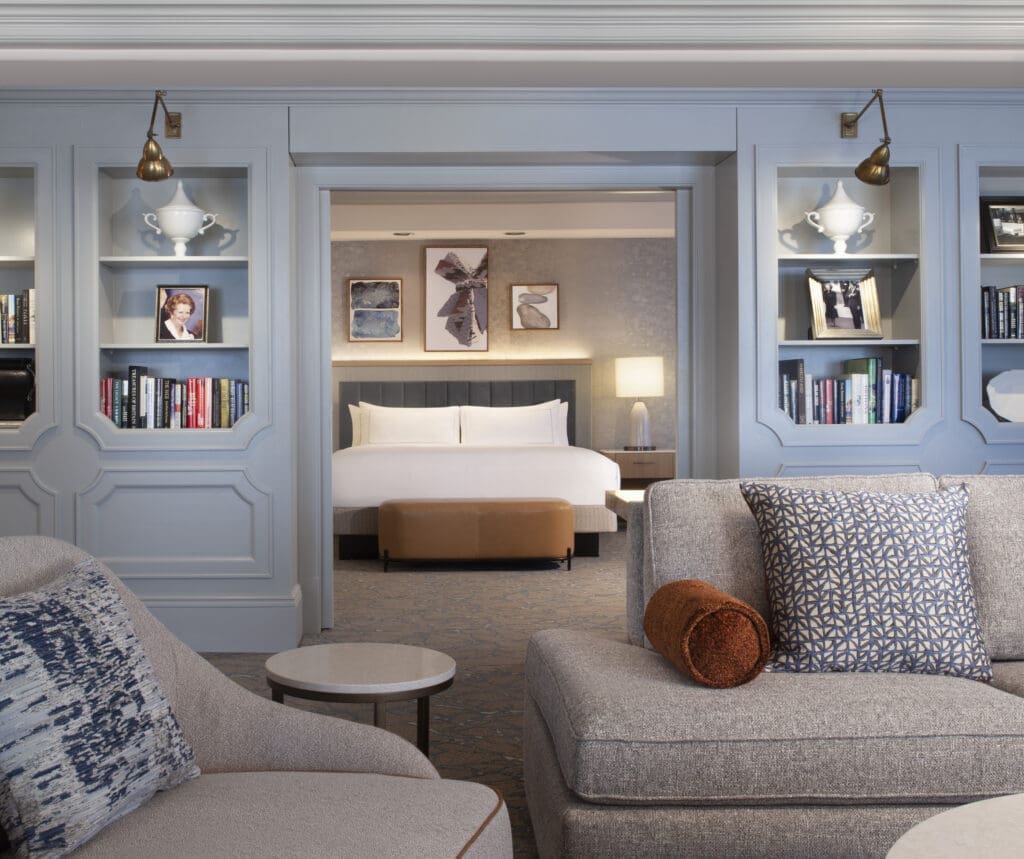 The Grand Presidential Suite gives plenty of space for families to spread out.