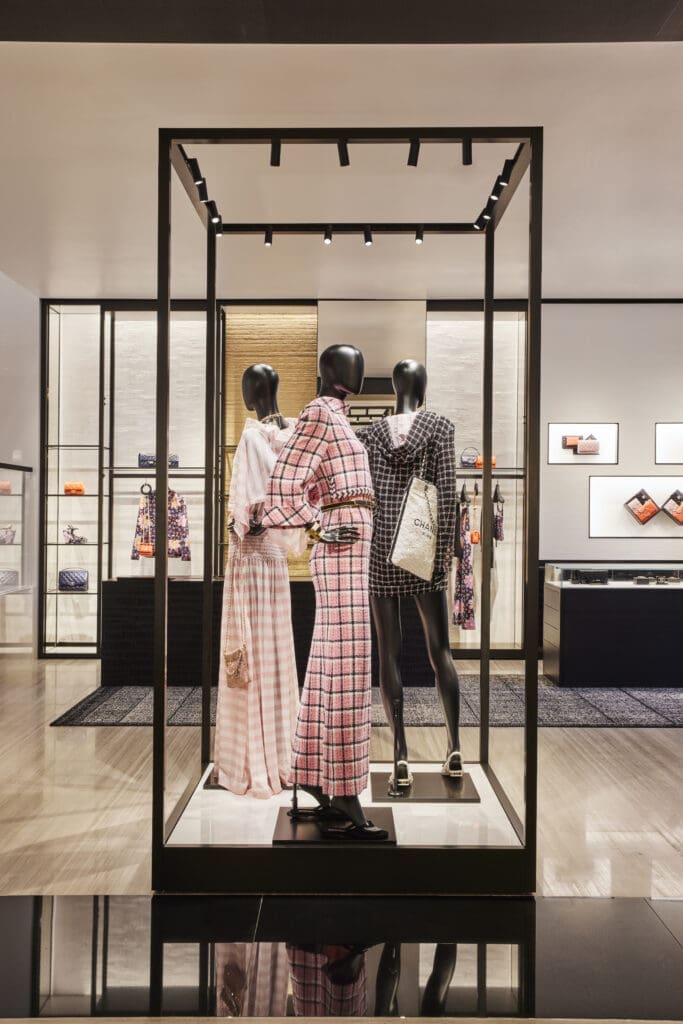 Chanel's newly expanded two-story boutique in Highland Park Village (Photo by BFA Photography )