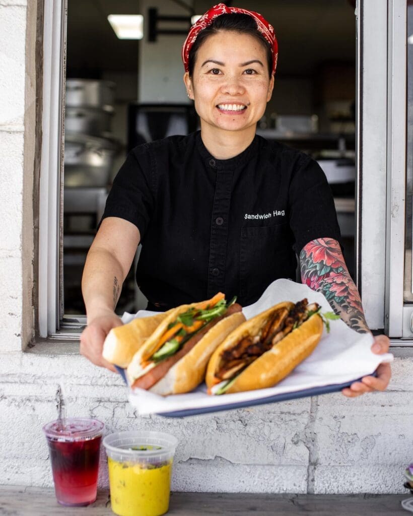 Sandwich Hag ended lunch service in the Cedars on May 18. (Photo by Kathy Tran)