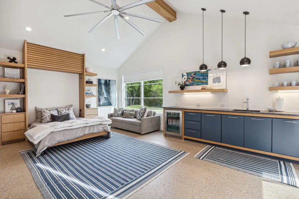 1901 E. Highland Street has a Murphy bed and kitchenette guests will never want to leave.