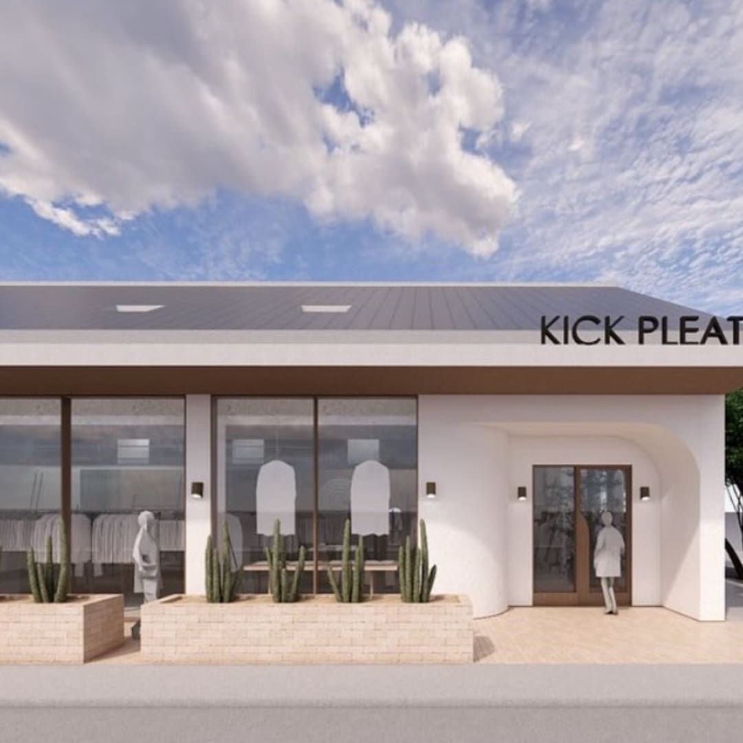 A rendering for Kick Pleat Dallas