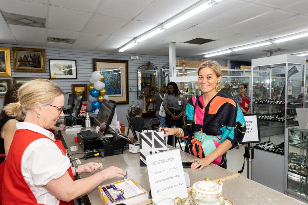 Allison Bagley at The Guild Shop (Photo by Emily Jaschke)