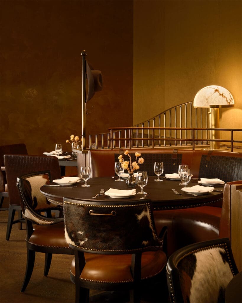 Fine-dining restaurant Bricks and Horses is a local favorite. 