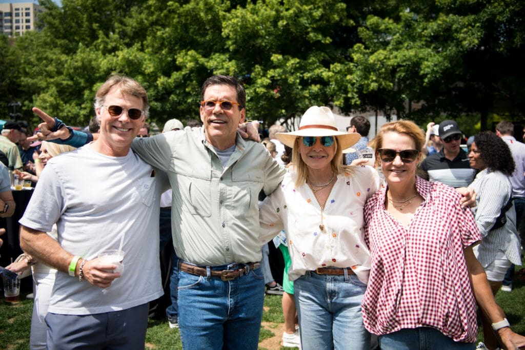 Ballard Castleman, Scott Dabney, Shelby Dabney, Tracy Castleman (Photo by Don Clausen with Kelly Alexander Photography)