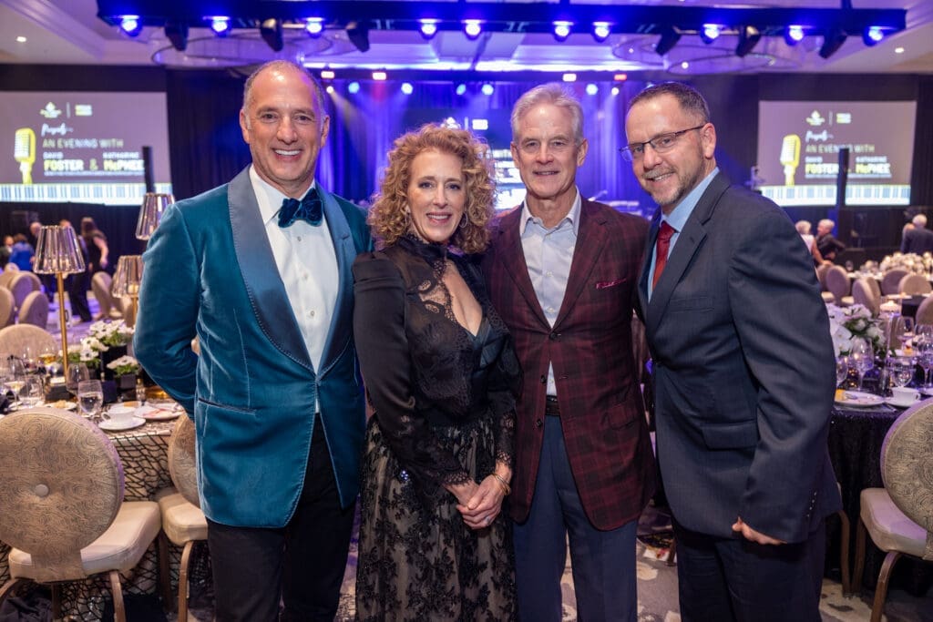 Brian & Shelly Hendry, Steven Arnold, Sean McCoy at Texas Children's Hospital's 'An Evening with Legends'  (Photo by Jenny Antill/Texas Children's Hospital)