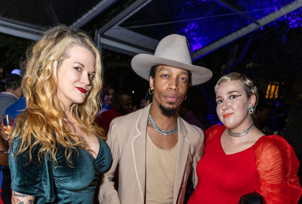 Christa Havican, Ryan O. Harris, Sara Darro make the scene at the CAMH 75th Gala (Photo by Emily Jaschke)