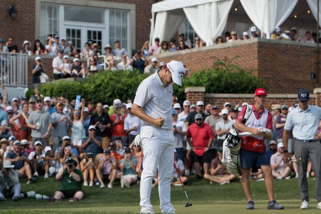 The Charles Schwab Challenge sees hordes of golf fans at the Colonial each year. 
