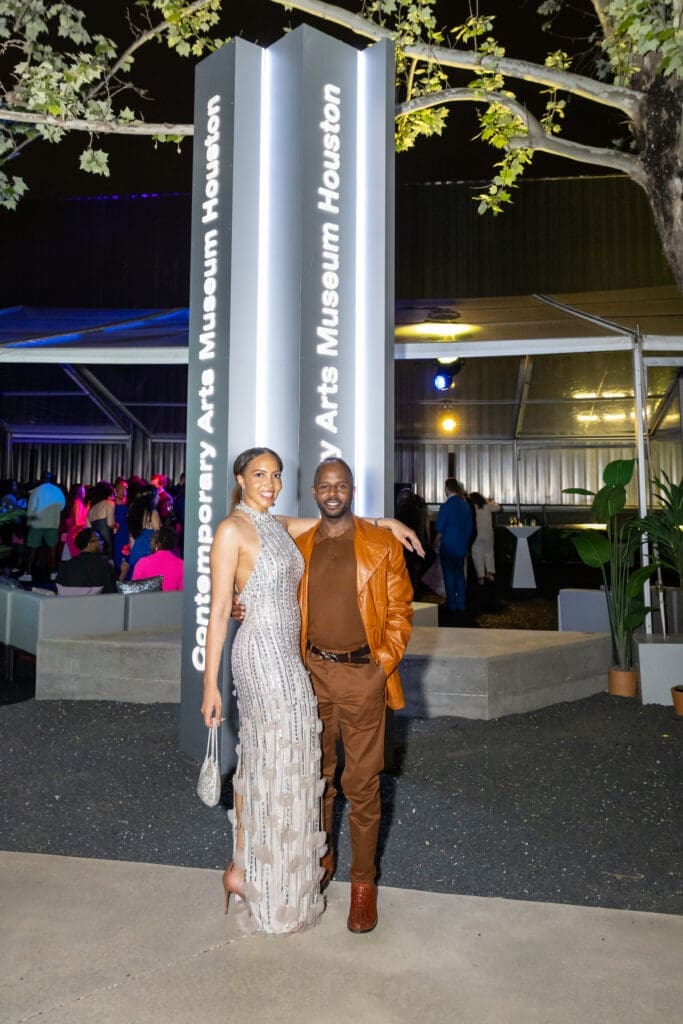 Danielle O’Bannon, Booker Morris at CAMH 75th Gala (Photo by Emily Jaschke)