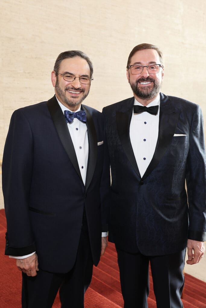 David Peavy, Stephen McCauley at the Houston Symphony Wine Dinner & Collector's Auction. (Photo by Priscilla Dickson)