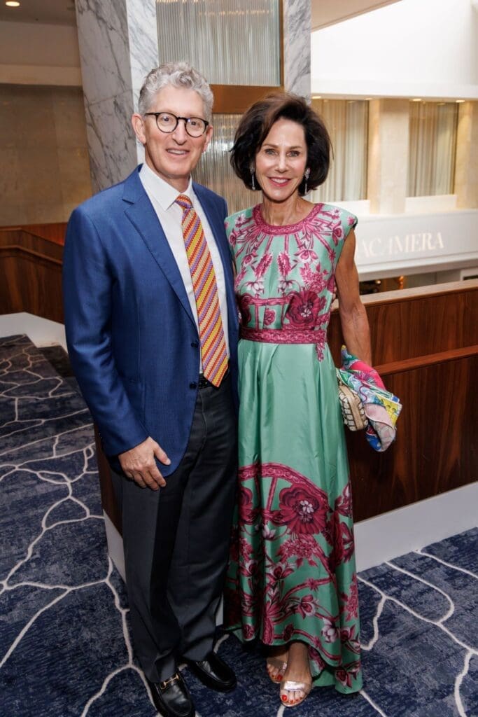 David & Heidi Gerger at DACAMERA's Music Salons and Jazz Supper Club evening (Photo by Katy Anderson)