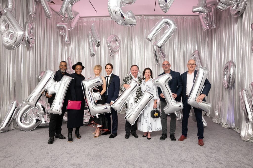 Jamal Cyrus & Leslie Hewitt, Karlsson & Brian Salek, Robert & Cullen Muse, Dillon Kyle & Sam Lasseter at Studio Menil Presents: Alphabet Soup (Photo by Daniel Ortiz)