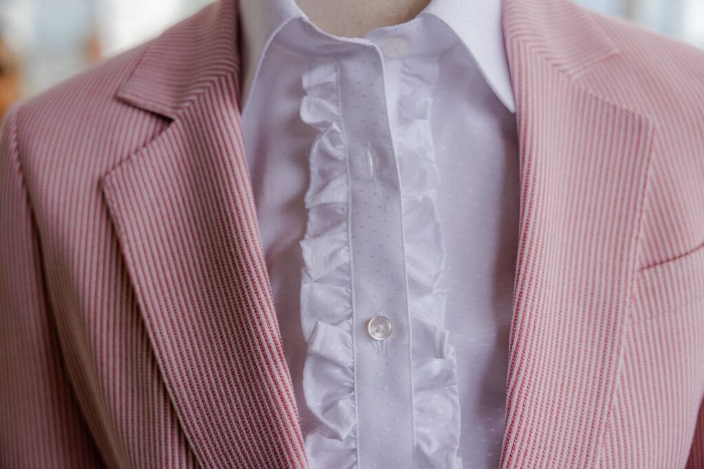 Expert tailoring and details - the definition of bespoke (Photo by Robert Underwood)