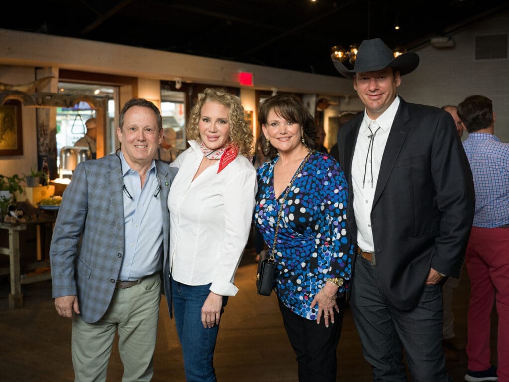Honoree Franco Valobra, Kristi Schiller, Kelly King, David Theobald at the 13th annual K9s4COPs 'Unleashed Gala' (Photo by Daniel Ortiz)