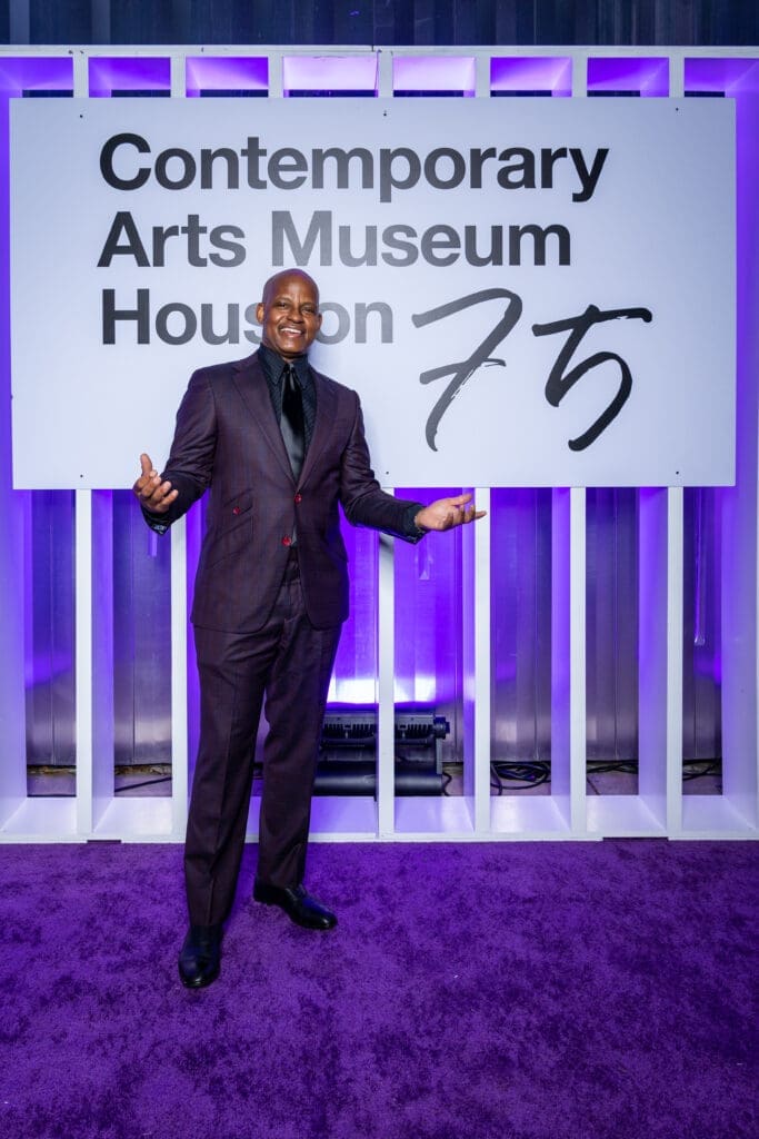 Garvin Davis at CAMH 75th Gala (Photo by Emily Jaschke)