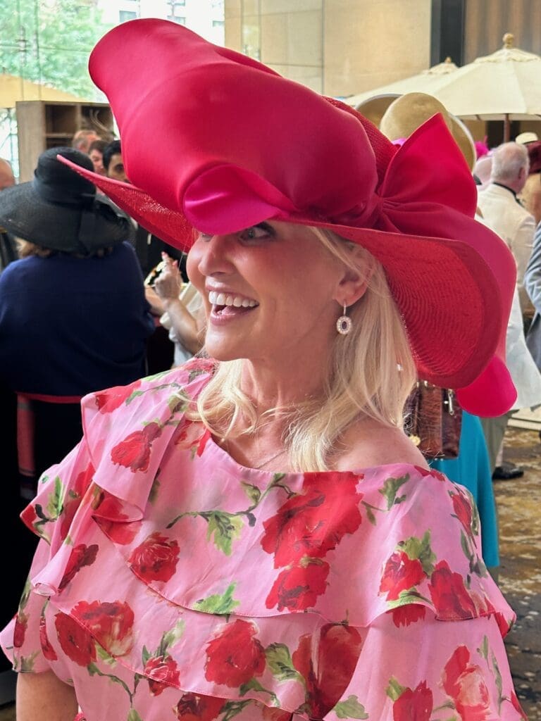 Jennifer Allison at last year's Hats, Hearts & Horseshoes benefit for Bo's Place. (Photo by Shelby Hodge)