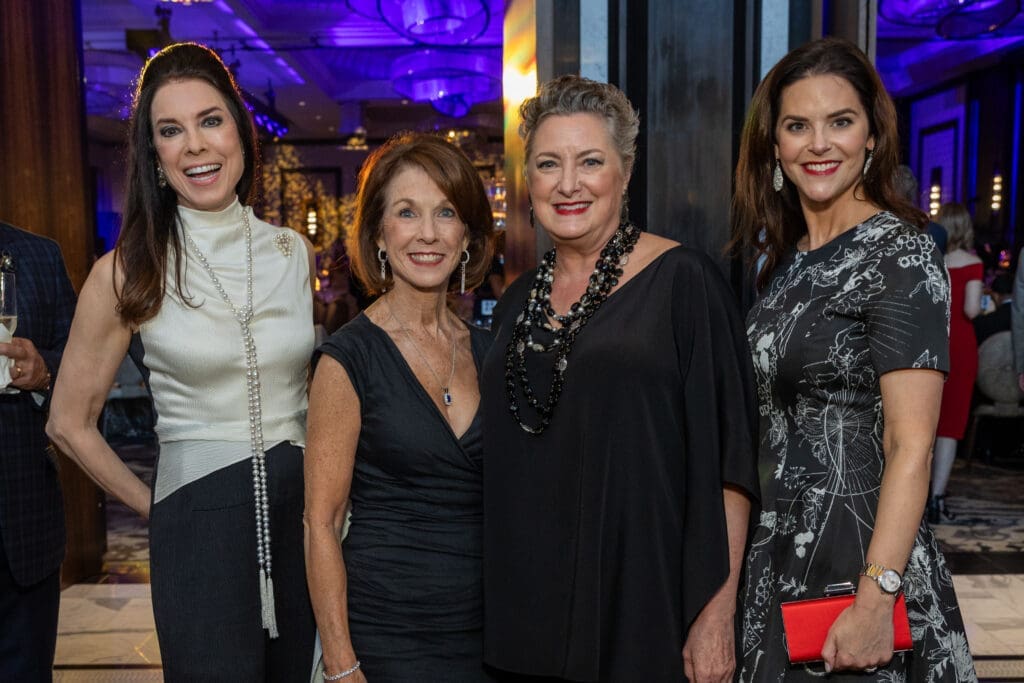 Karen Payne, Dr. Susan Blaney, Tamara Bonar, Ann Ayre at Texas Children's Hospital's 'An Evening with Legends' (Photo by Jenny Antill/Texas Children's Hospital)