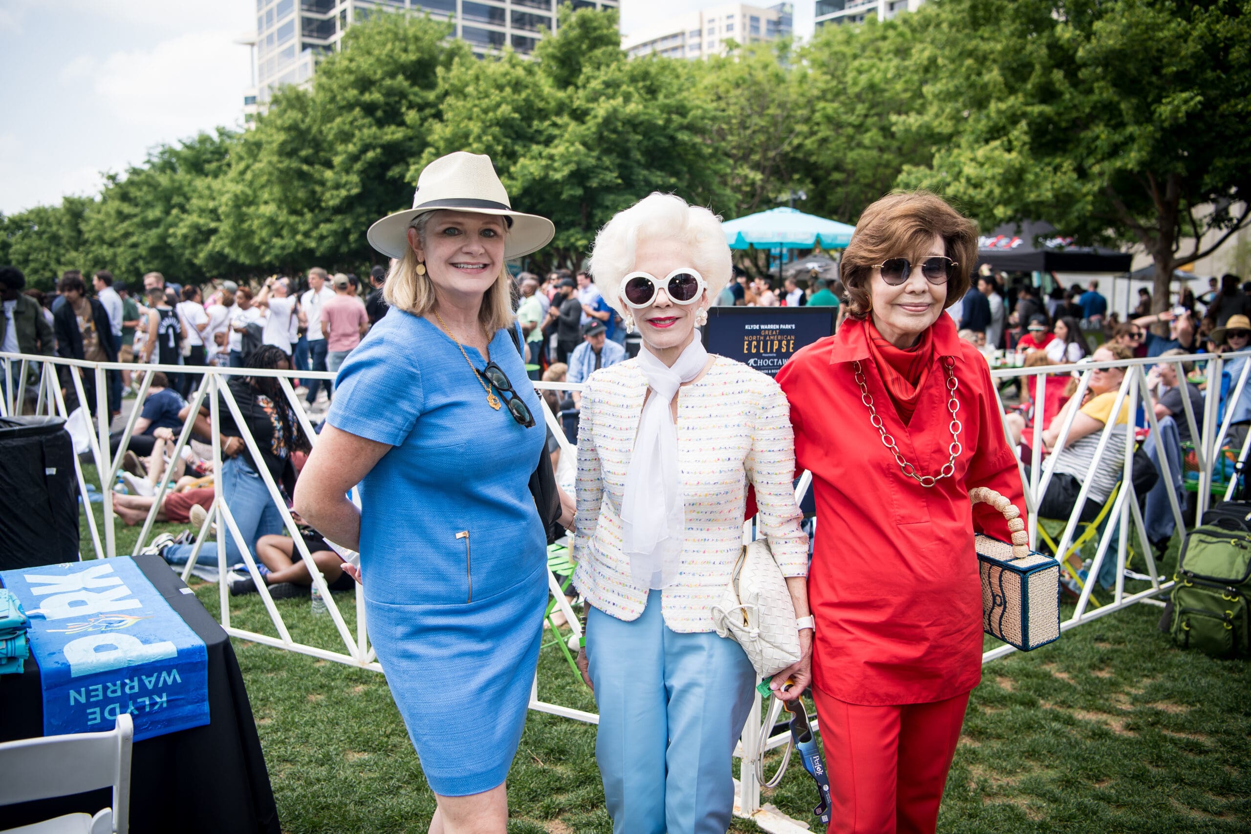 Kim Noltemy, Sheila Grant, Lee Cullum (Photo by Don Clausen with Kelly Alexander Photography)