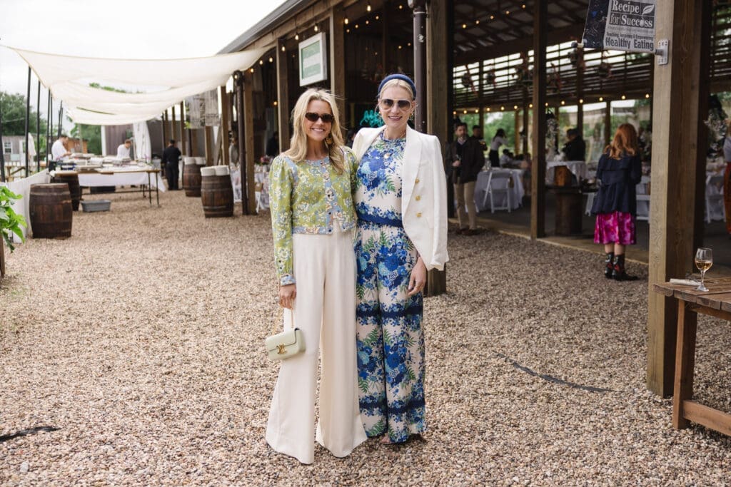 Lyndsey Zorich, Virginia McMullen at 'Fashion in the Fields' (Photo by Johnny Than)