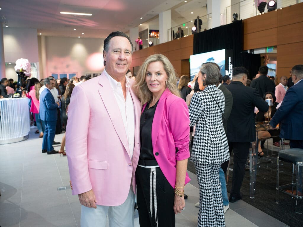 Bart & Margaret Koontz at the grand opening of Central Houston Cadillac's new location near NRG Park (Photo by Daniel Ortiz)
