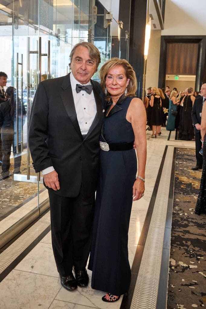 Mark Wawro & Melanie Gray at the Make-a-Wish gala (Photo by Daniel Ortiz)