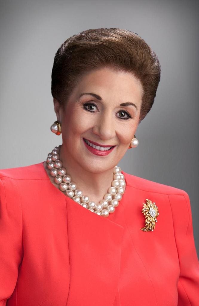 Residential real estate icon Martha Turner in her signature statement jewelry. (Photo courtesy of Deasa Turner)