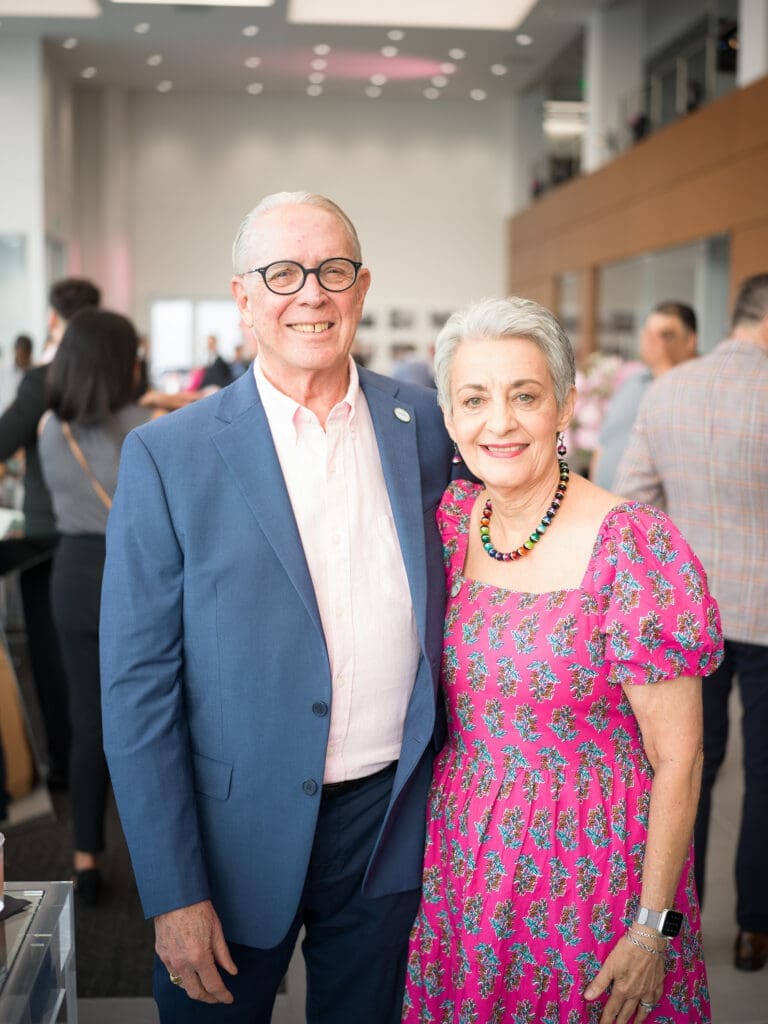 Mike & Diann Lewter at the grand opening of Central Houston Cadillac's new location near NRG Park (Photo by Daniel Ortiz)