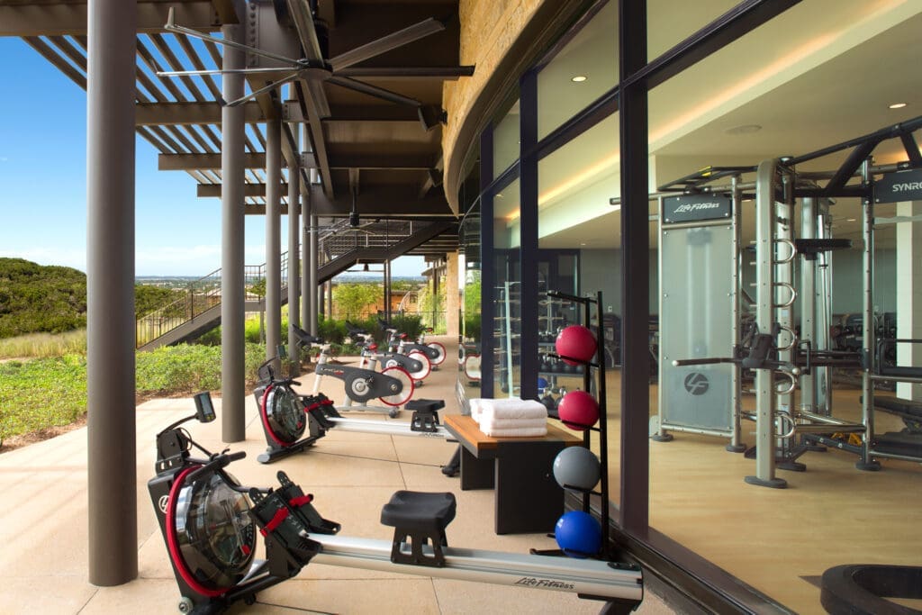 Head to the Spa and start your day with an invigorating power yoga class, or bring up the sun and practice meditation. (Photo by Care of La Cantera Resort and Spa)