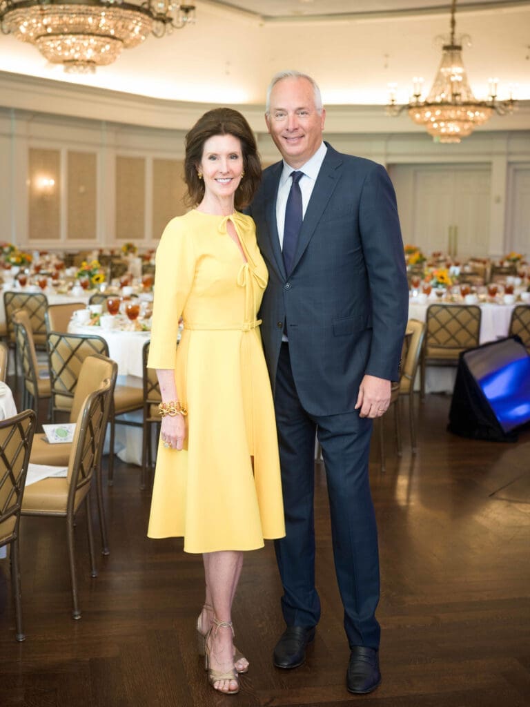 Chairs Phoebe & Bobby Tudor at CanCare's 30th annual Hope Survivorship luncheon. (Photo by Daniel Ortiz)
