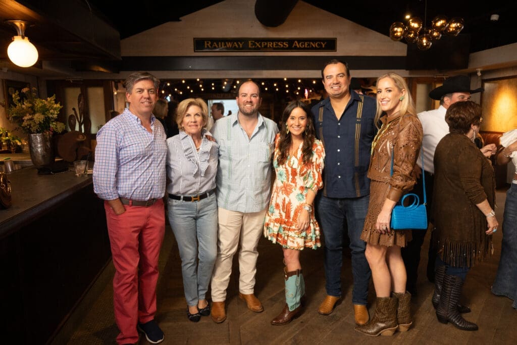 Preston & Ollabelle Hall, David & Christina McAllen, Marc & Whitney Lawson at the 13th annual K9s4COPs 'Unleashed Gala' (Photo by Daniel Ortiz) (Photo by Daniel Ortiz)