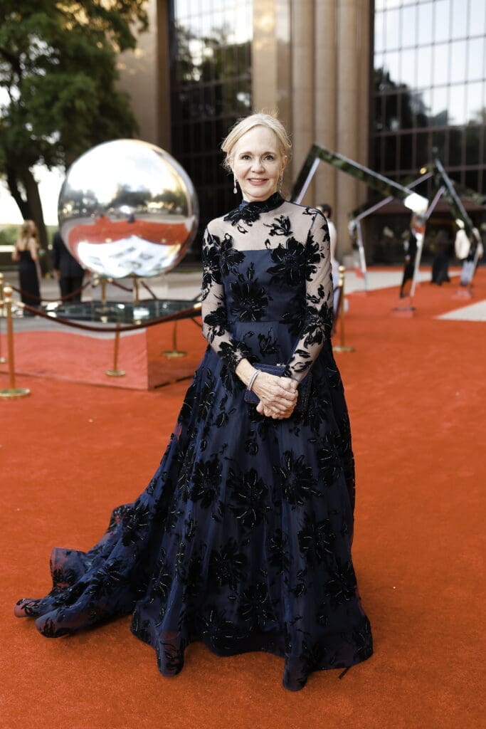 Philanthropy in Fashion Best Dressed honoree Janet Carrig in Christian Siriano at the 2024 Houston Grand Opera Ball. (Photo by Quy Tran)