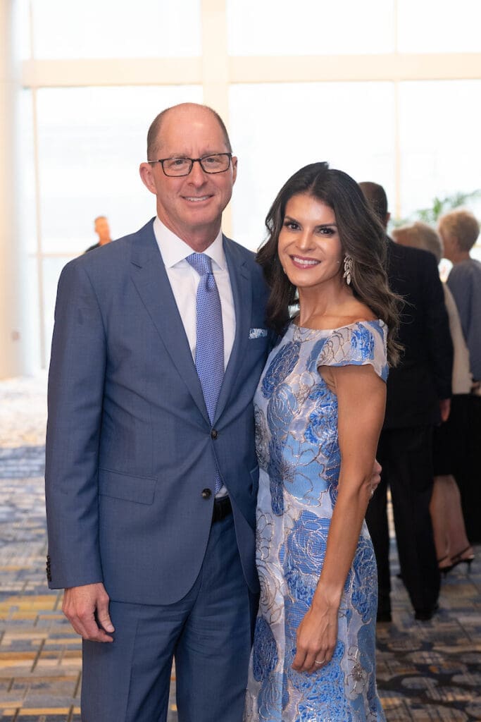 Charles & Monica Eskridge at Holocaust Museum Houston’s 2024 LBJ Moral Courage Award Dinner  (Photo by Wilson Parish)