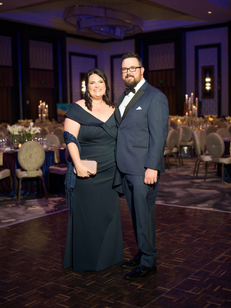 Shelly & Jake Millwee at the Make-A-Wish gala (Photo by Daniel Ortiz)