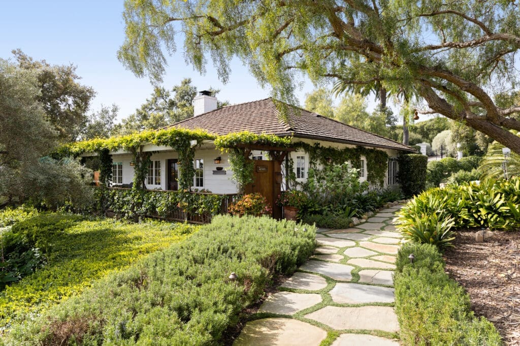 The ivy-lined cottaged at San Ysidro Ranch are the epitome of classic elegance.