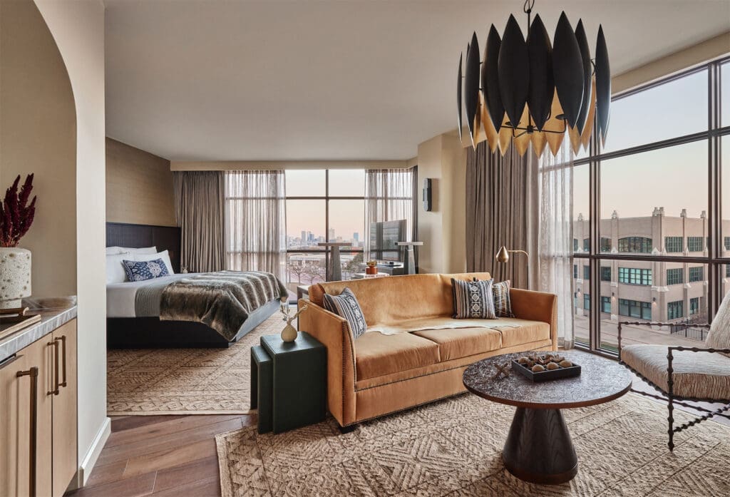 The Sorrel Suite features a luxury western aesthetic. 