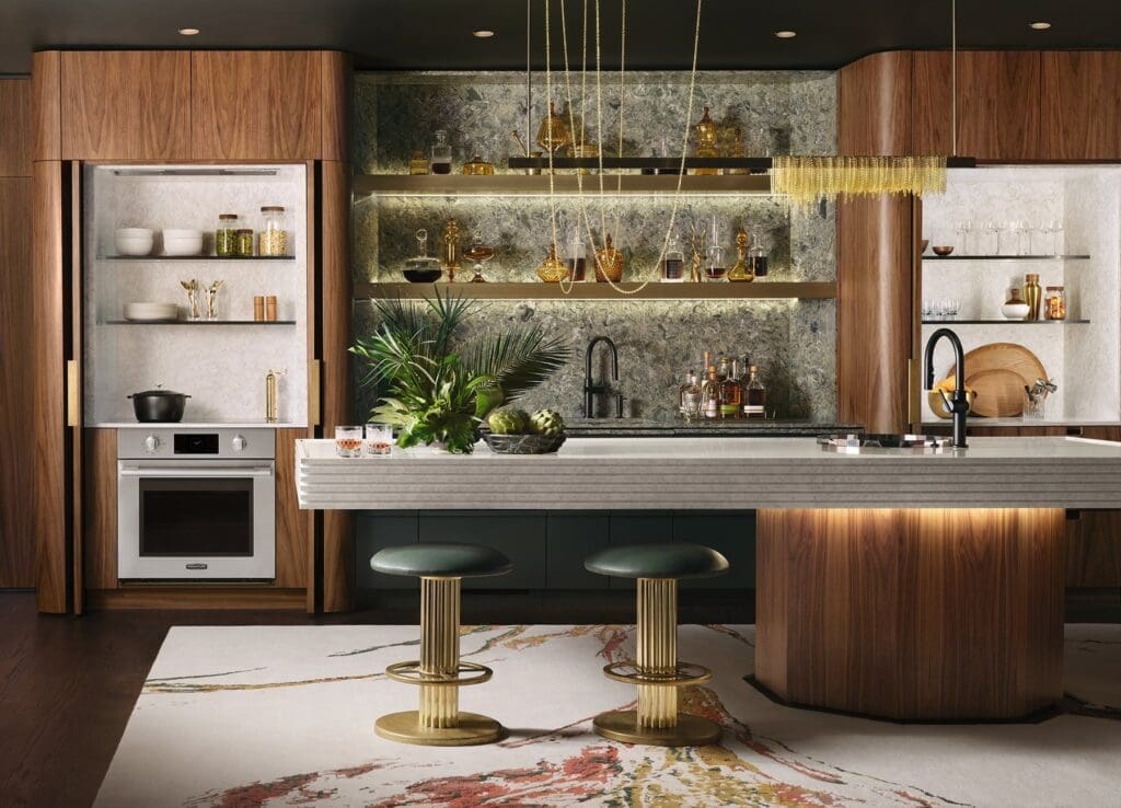 In addition to the firm's impressive portfolio of client work, the duo also participated in the Kips Bay Decorator Show House Dallas in 2021. (Photography by  Lisa Petrole)