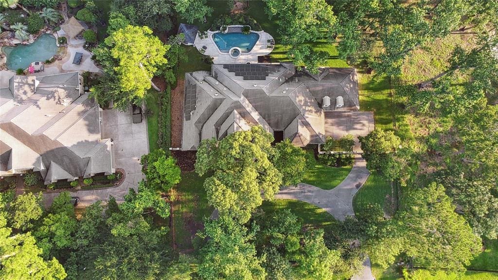 This Grogan's Point mansion is a sprawling retreat in The Woodlands.