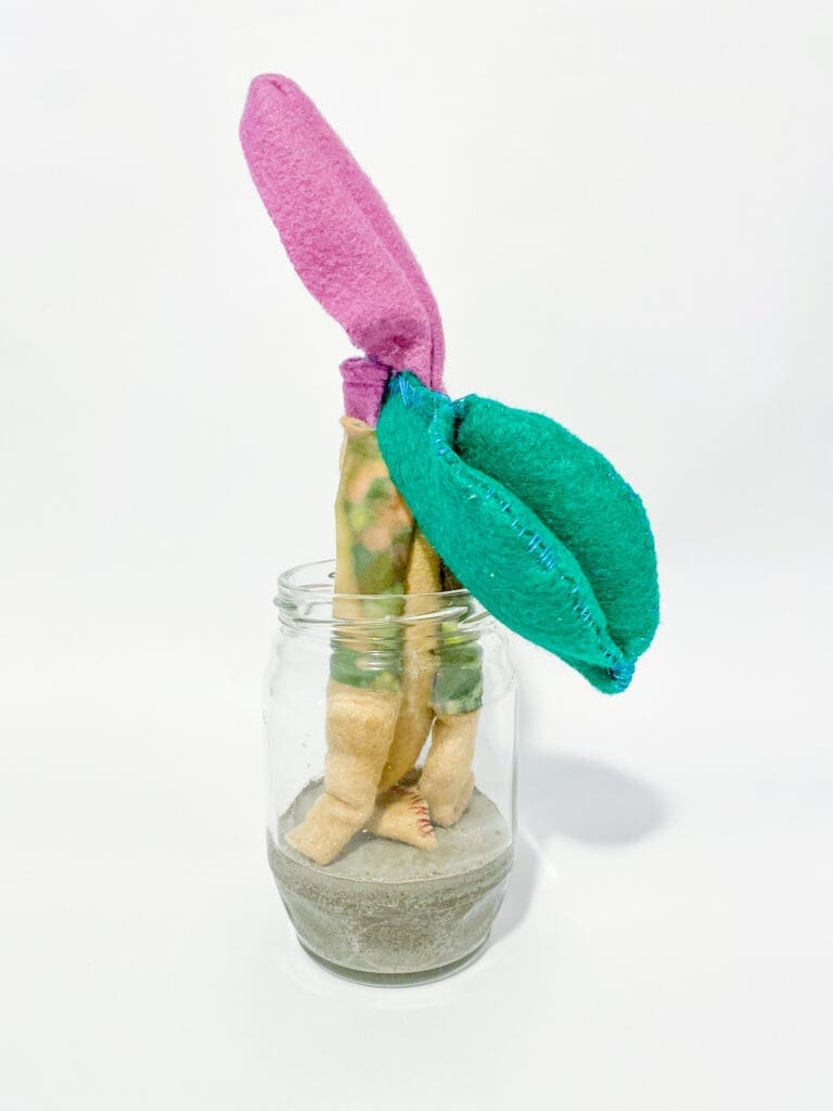 Carolina Borja and Angela Chen collaboration "Is a weed a weed" (Photo by Lorena Molina) 