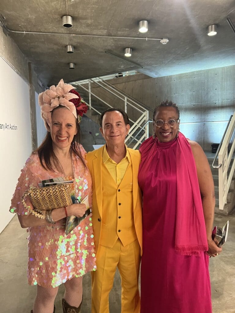Catherine D. Anspon, Lester Marks, Valerie Cassel Oliver at CAMH 75th Gala 