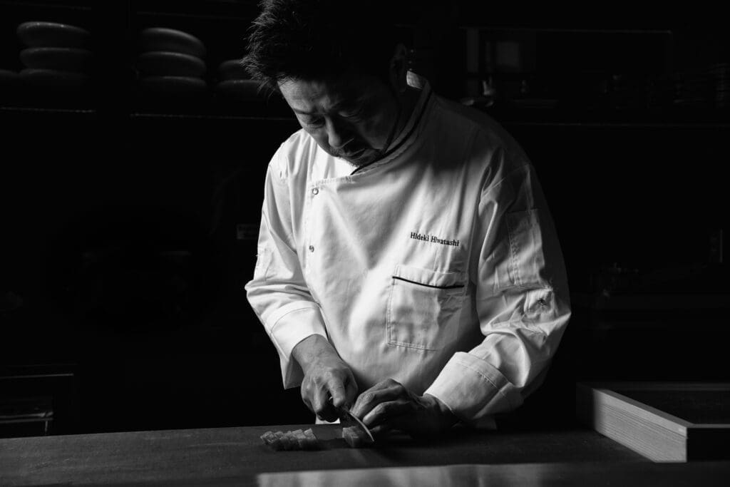 Acclaimed chef Hideki Hiwatashi of Molihua the new Japanese restaurant in Houston's Medical Center. (Photo by Brian Kennedy)