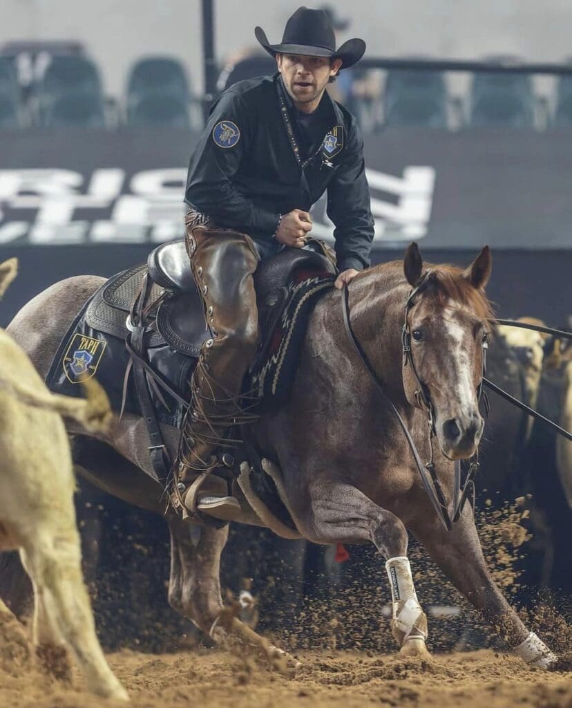 Adan Banuelos remains one of NCHA's biggest stars. (Photo by Anna Krause) 