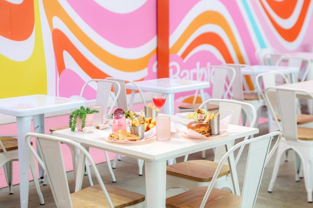 Mattel and media experiential brand, Bucket Listers is opening the Malibu Barbie Cafe in Houston.