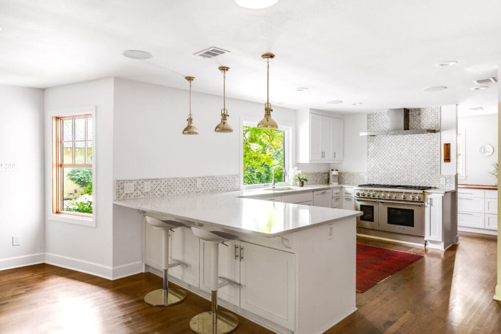 At 2365 Park Place, the modern kitchen is outfitted for the way we live today.