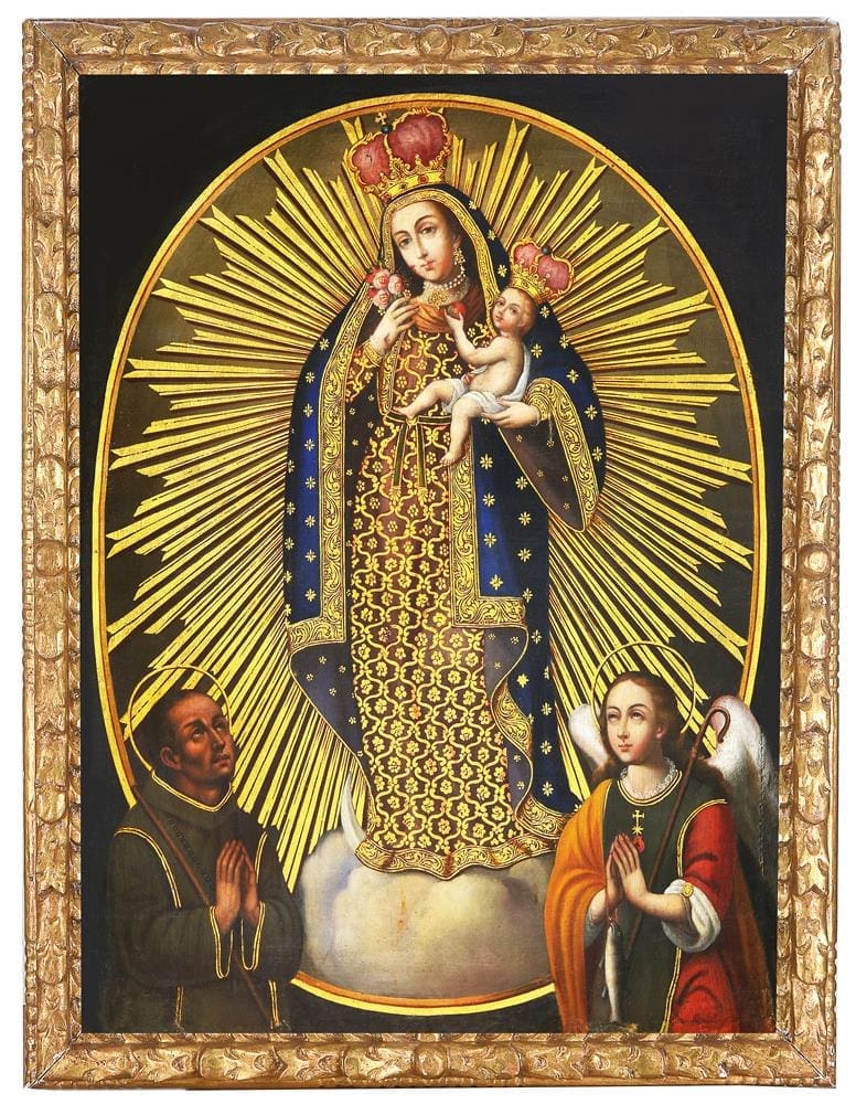 "Our Lady of Remedies of La Paz," unidentified artist, 18th century, at the Carl & Marilynn Thoma Foundation.