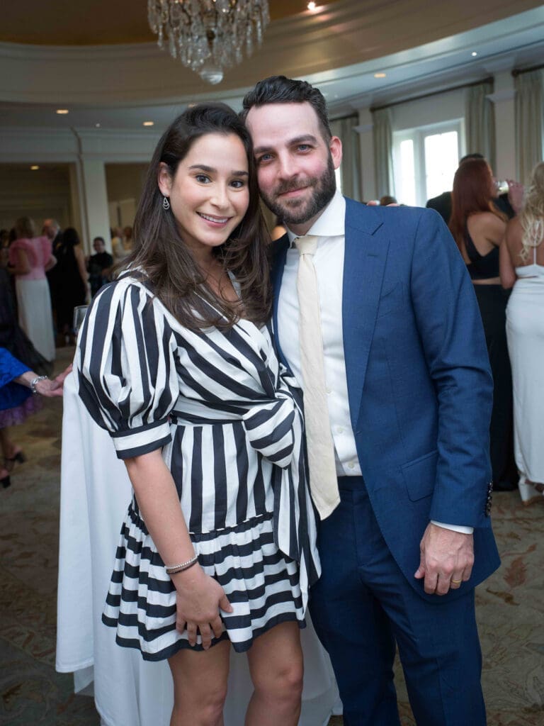 Robyn & Zac Hoffer at the Houston Furniture Bank dinner (Photo by Daniel Ortiz)