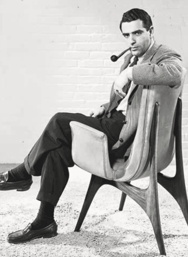 Early portrait of Vladimir Kagan.