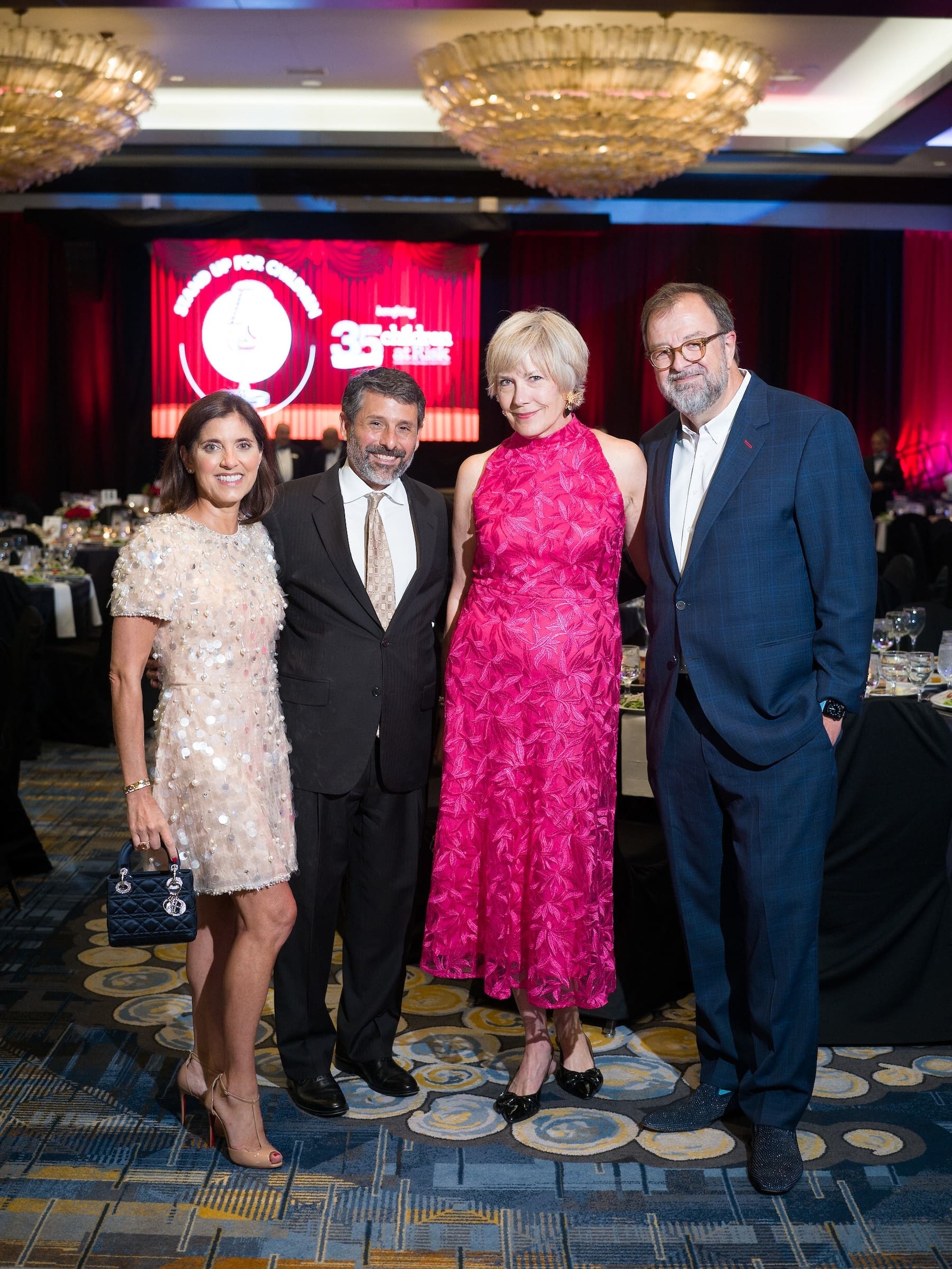 Stacey and Al Lindseth, Ellen and Dr. Bob Sanborn (Photo by Daniel Ortiz)